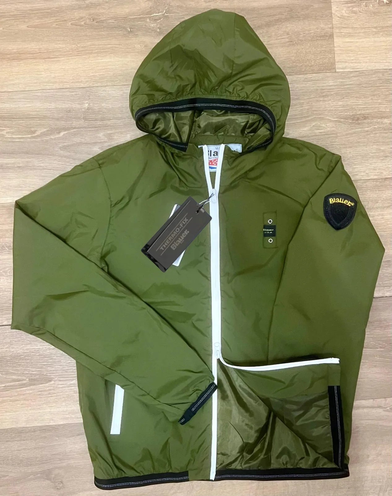 GIUBBOTTO BLAUER VERDE MILITARE